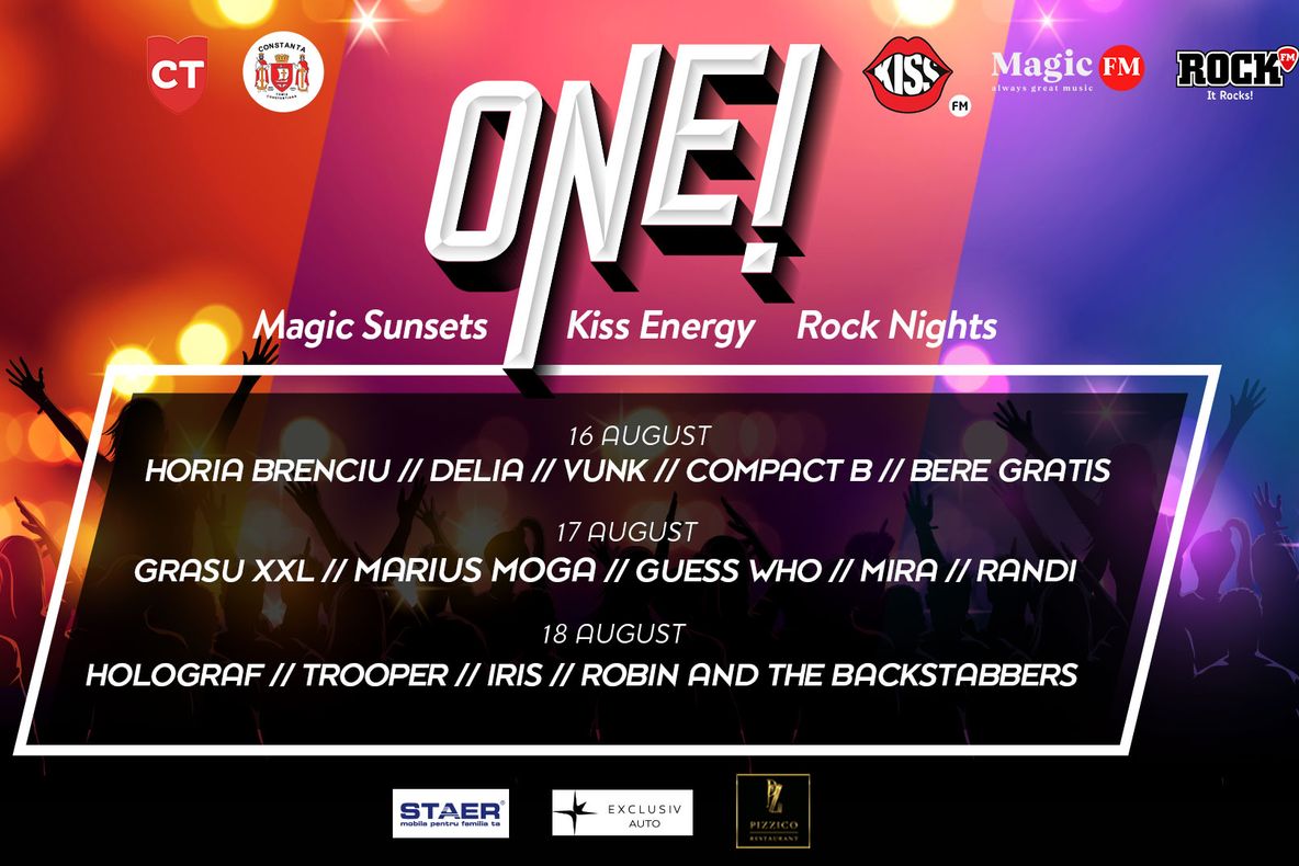 ONE! continuă în al patrulea weekend cu noi concerte extraordinare