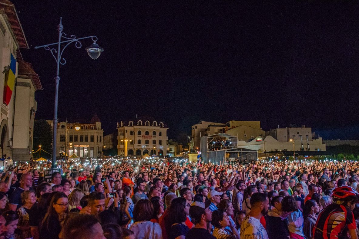 Asigurarea ordinii publice la concertele de la sfârșitul săptămânii