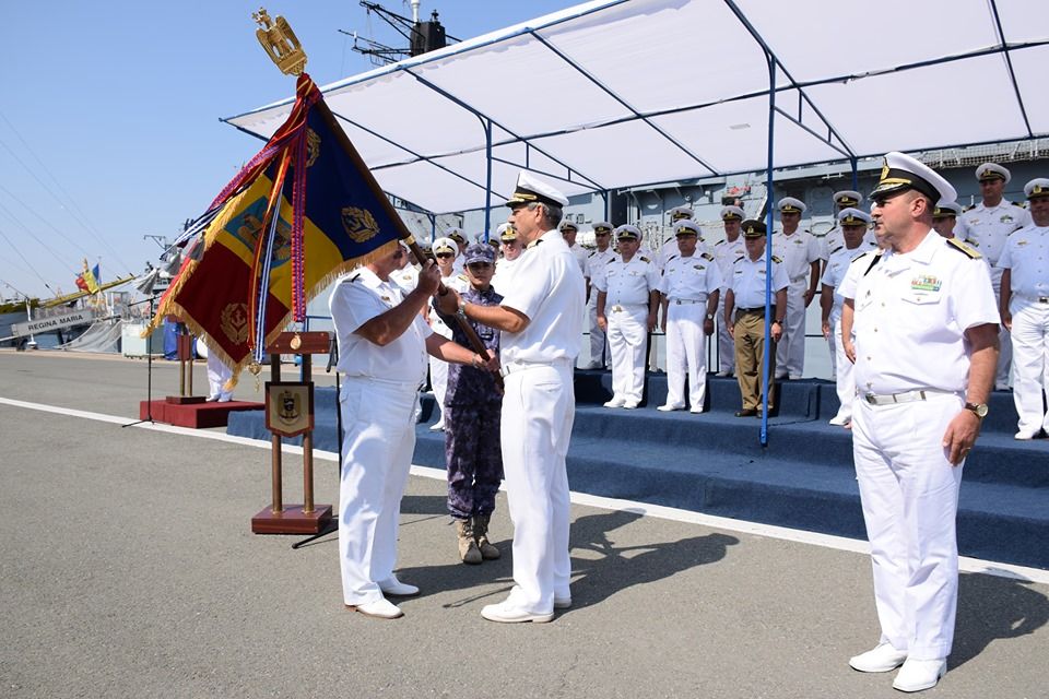 FOTO|Schimbări în echipa de comandă a Forţelor Navale
