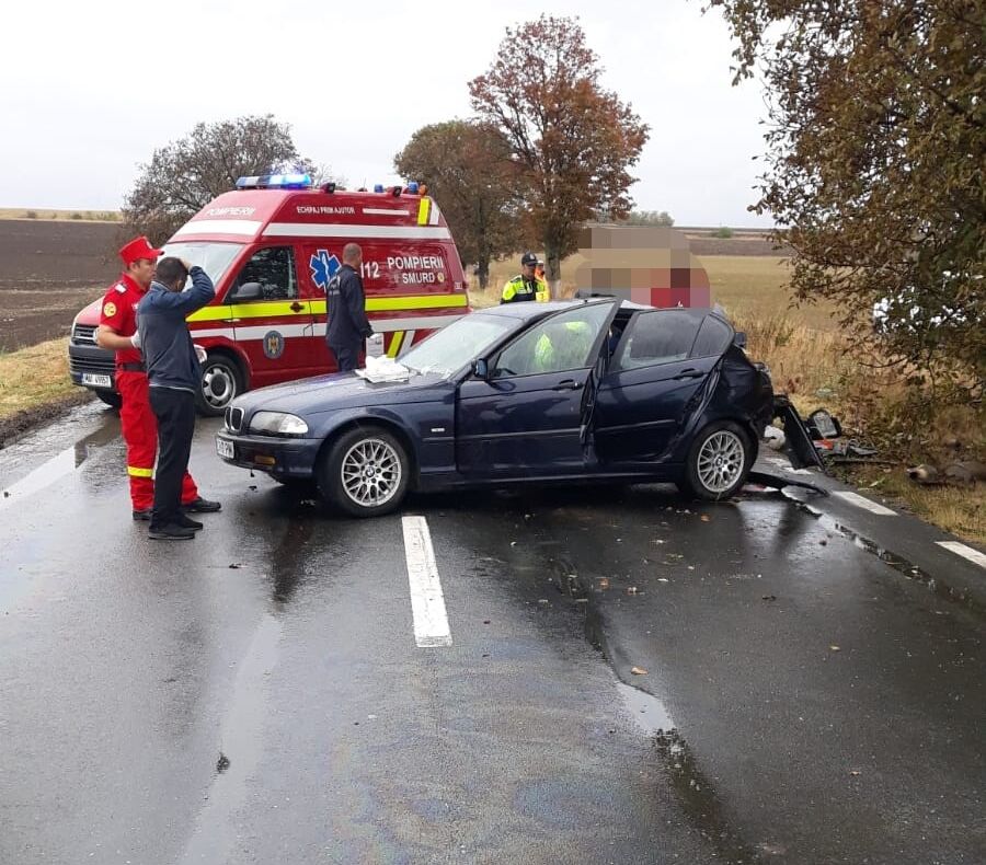 Un bărbat a murit într-un accident rutier produs între Murfatlar și Ciocârlia