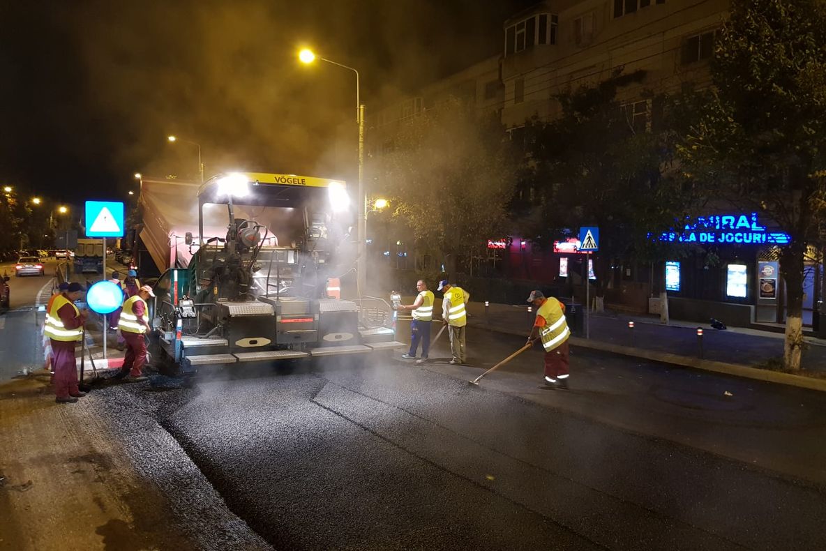 Graficul lucrărilor efectuate săptămâna aceasta în Constanța