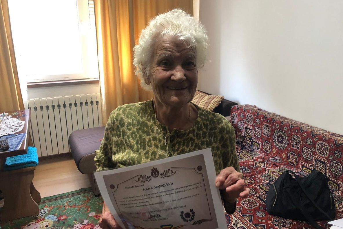 O viață de poveste! Constănțeancă de 95 de ani, văduvă de război