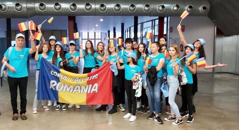 Corul de copii ”Callatis”, prezent pe scena Festivalului Coral Internaţional din Spania