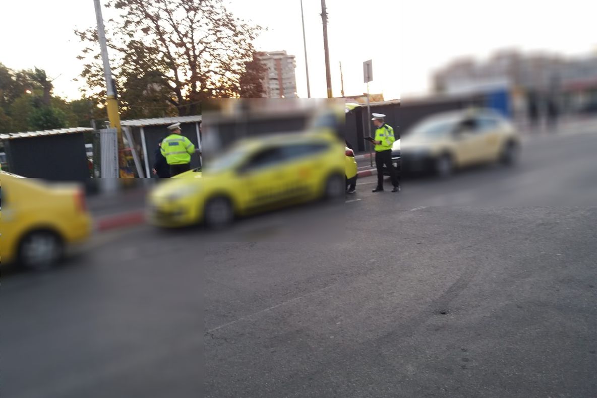 Transportul de persoane în regim de taxi, verificat de polițiștii constănțeni