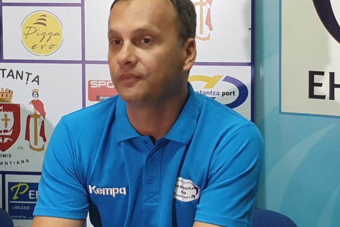 FOTO VIDEO| HC Dobrogea Sud și-a prezentat noul antrenor!