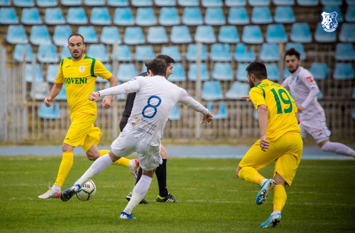 Victorie fără emoții pentru FC Farul în fața liderului CS Mioveni