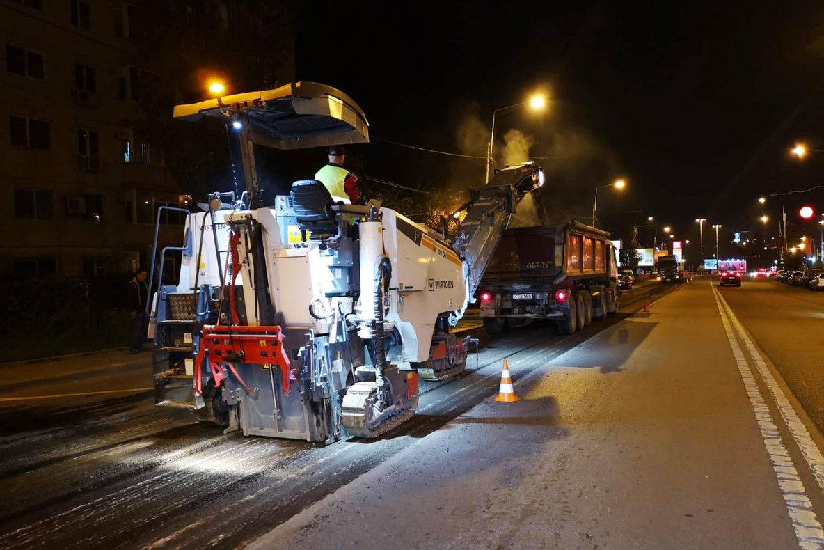 Se modernizează bulevardul Tomis! Șoferii, rugați să nu parcheze!