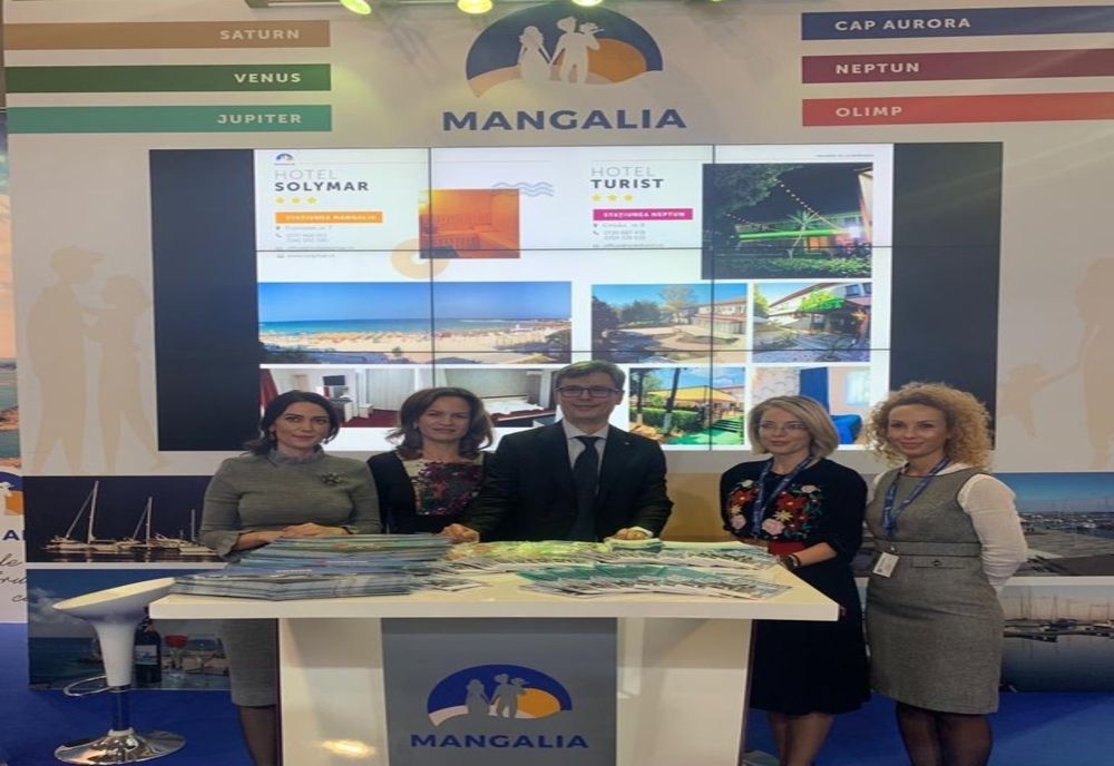 Mangalia prezentă la Târgul de Turism. Radu Cristian:”Vom construi o faleză unică din Mangalia până în Olimp”