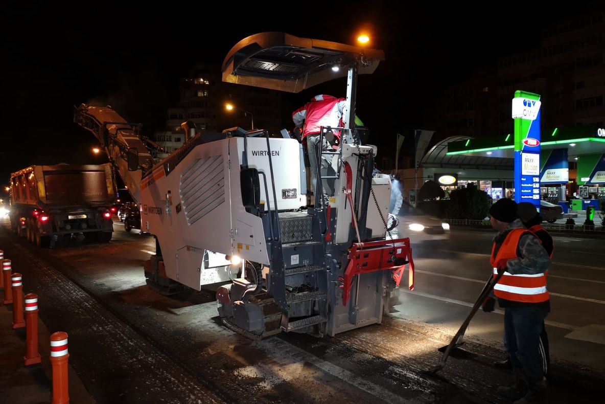 Trafic restricționat pe bulevardul Tomis