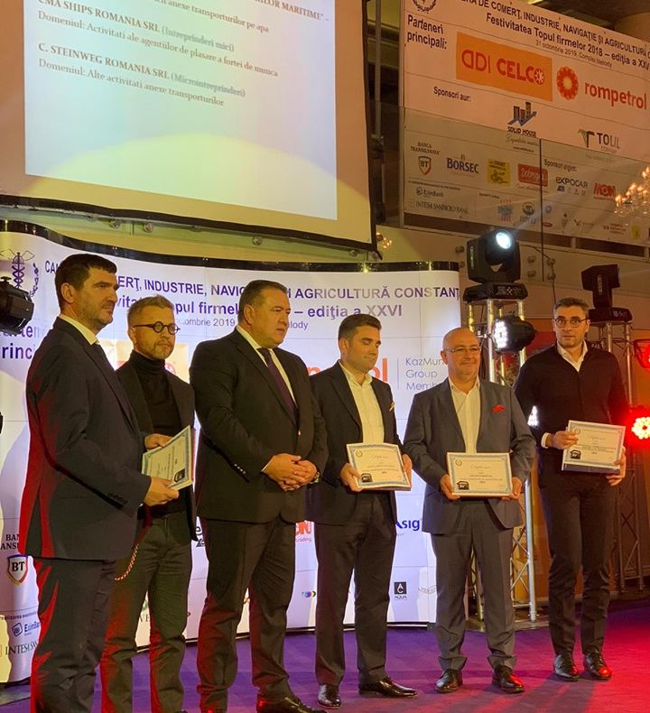 Administrația Porturilor Maritime, pe locul 1 în Topul firmelor constănțene