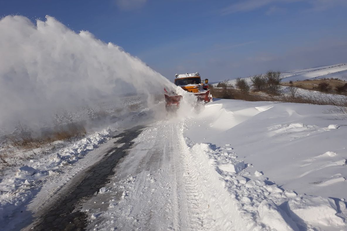 Meteorologii ANM au emis cod galben de ninsori și viscol