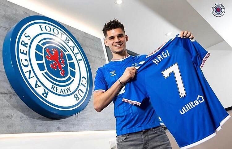 FOTO| Ianis Hagi a fost prezentat la Glasgow Rangers