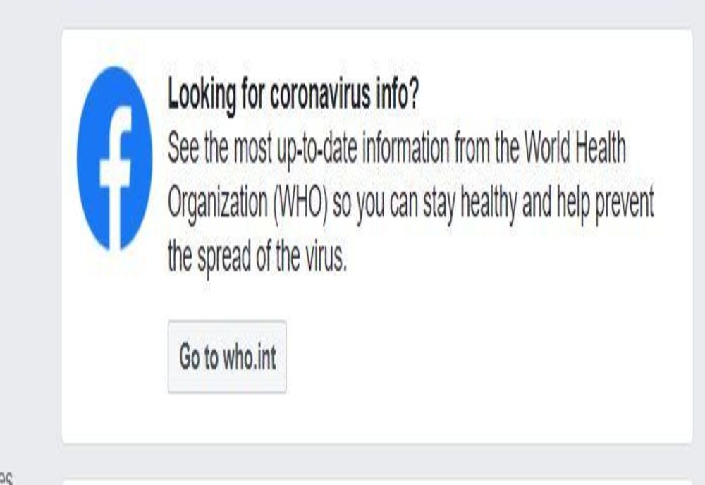 Facebook - decizie importantă în privința coronavirusului. Se aplică și în România