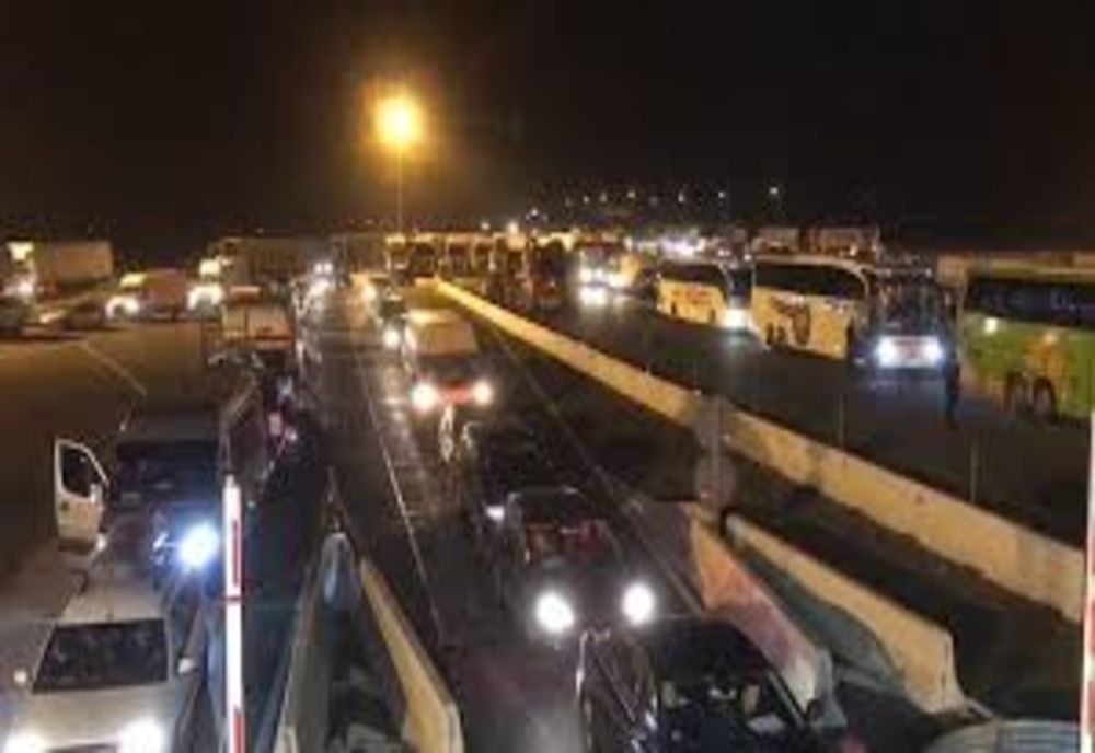 Protest al şoferilor la frontiera dintre Austria şi Ungaria pe fondul crizei COVID-19