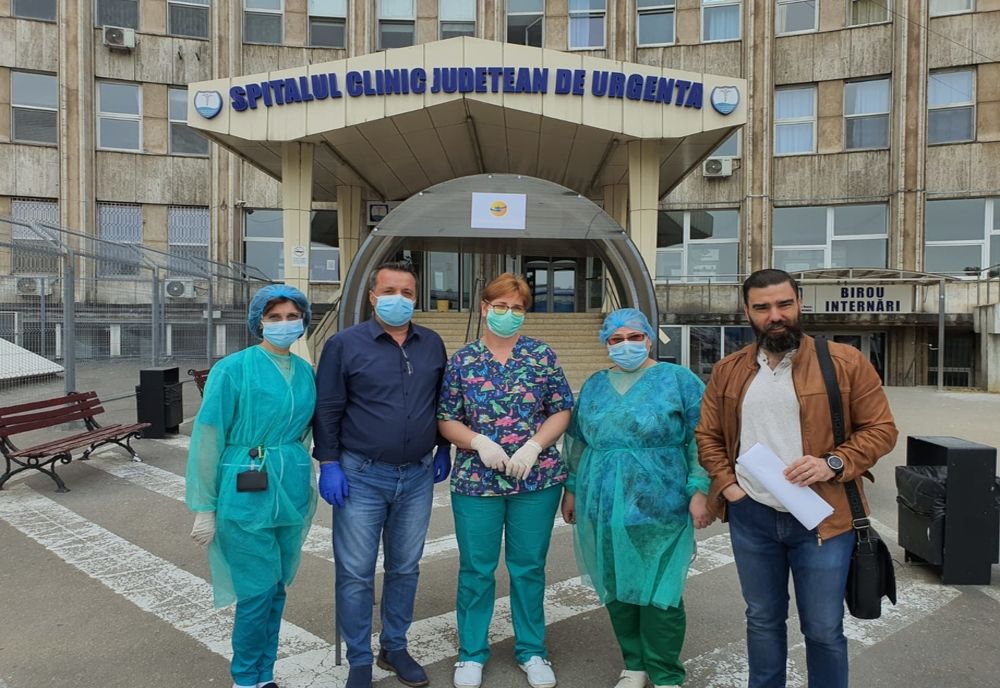  TUNEL DE DEZINFECTARE  donat secției de cardiologie din Spitalul Județean Constanța  