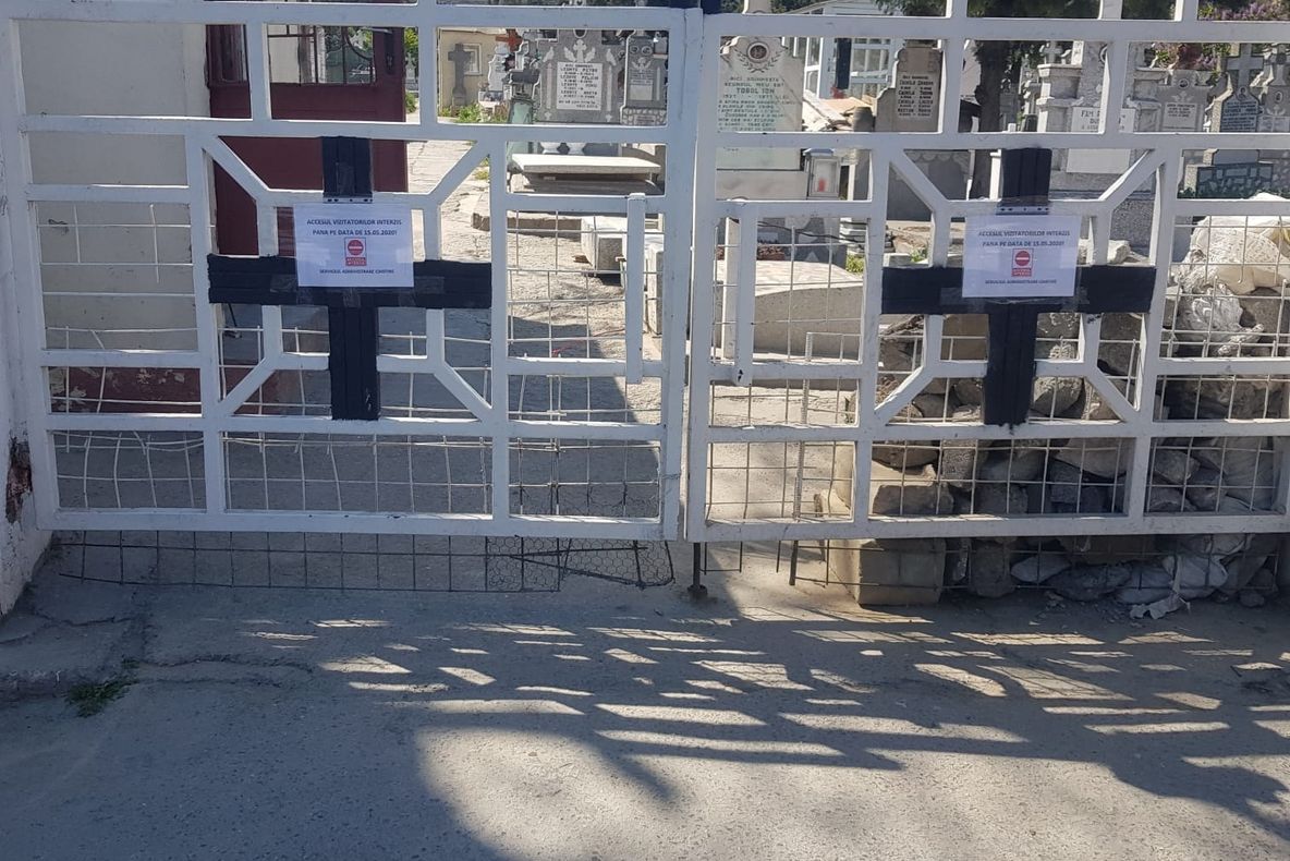 Atenție, constănțeni! Riscați amendă dacă mergeți la cimitir de Paștele Blajinilor!