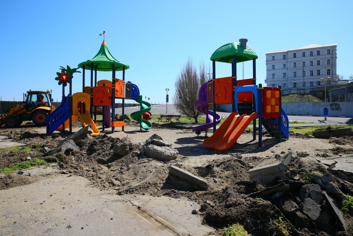 Se extinde locul de joacă din Portul Tomis