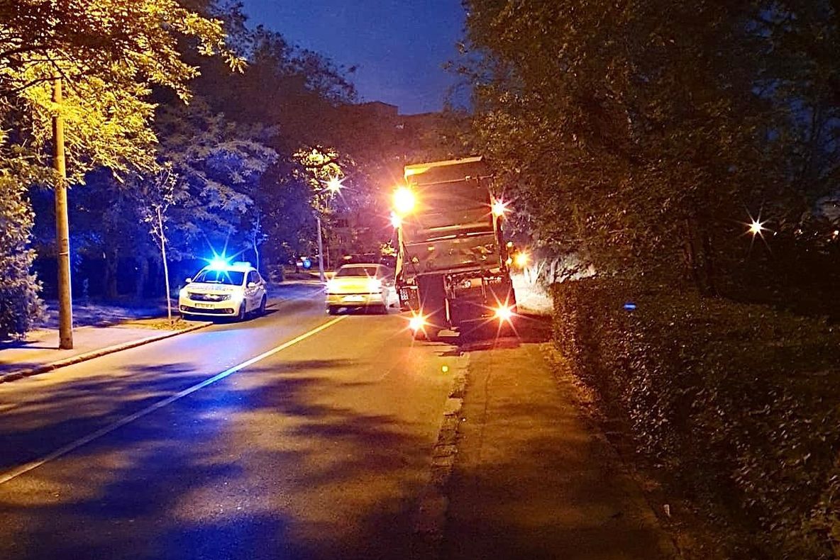 Intervenție a Poliției Locale, noaptea trecută, pe Valea Portului