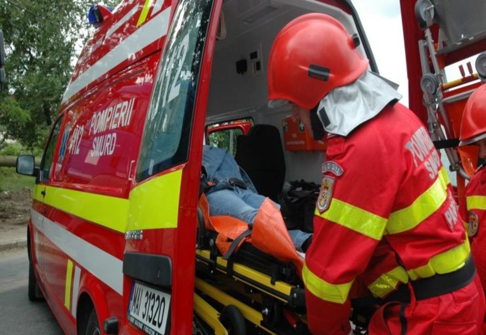  Expozie la Murfatlar.Un bărbat transportat de urgență la spital