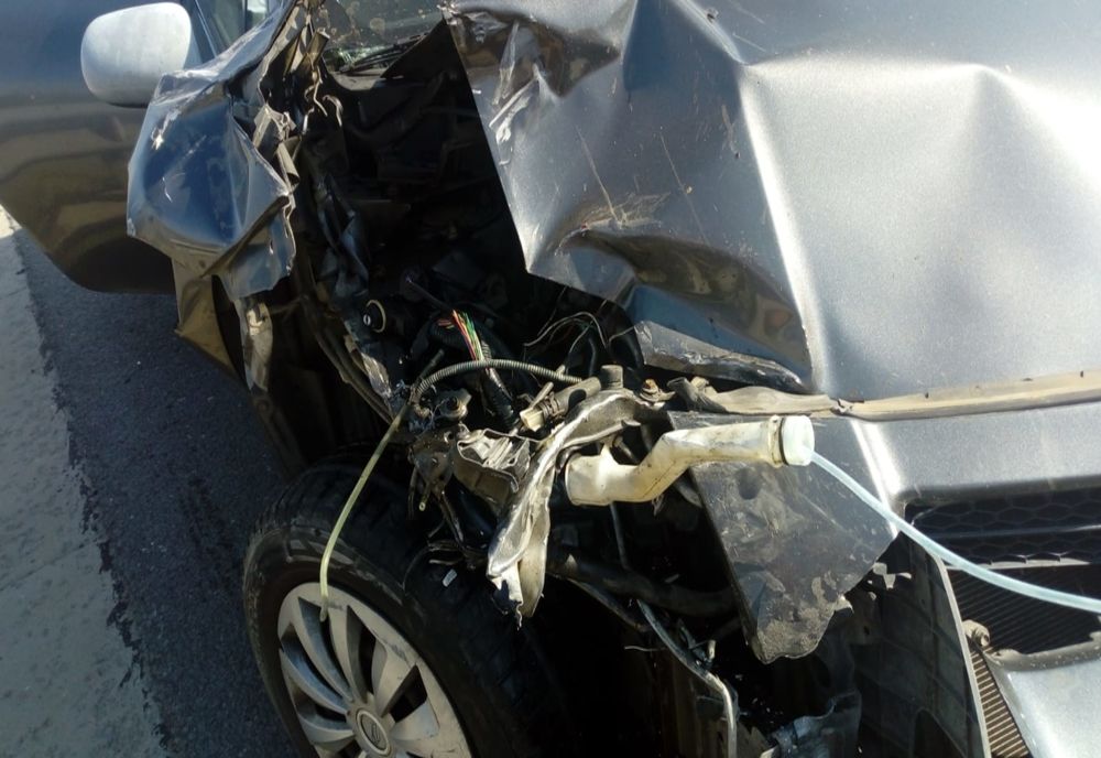 FOTO| Accident  pe Autostrada A4