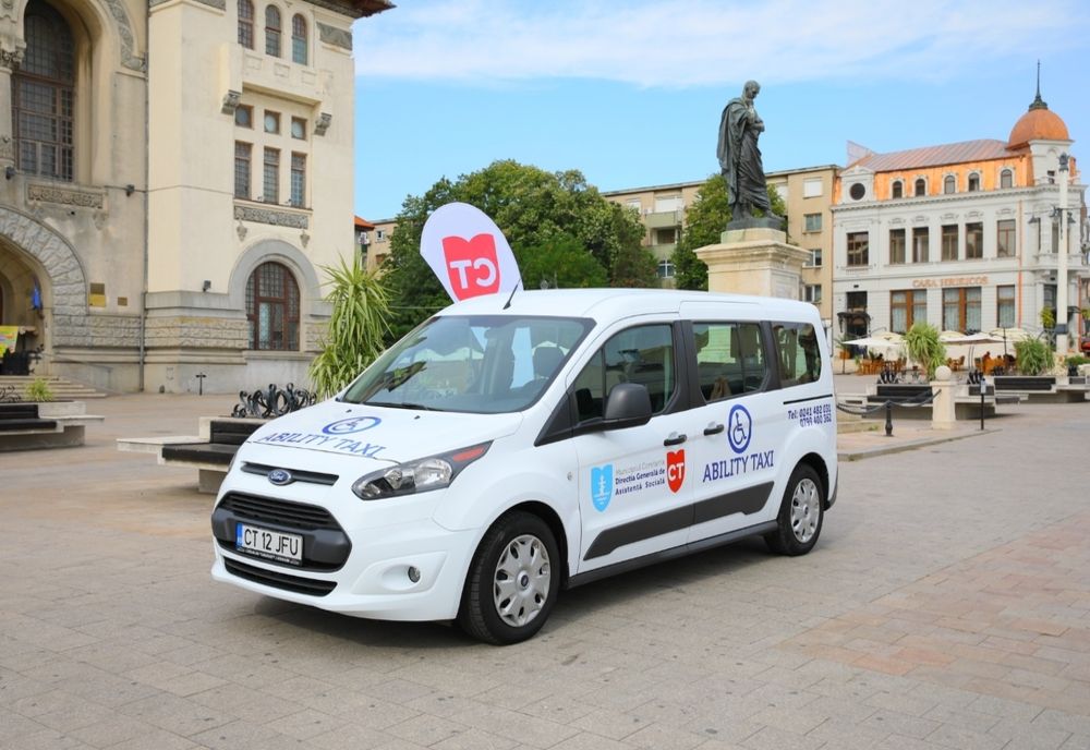 Taxi gratuit pentru persoanele cu dizabilităţi din municipiul Constanţa