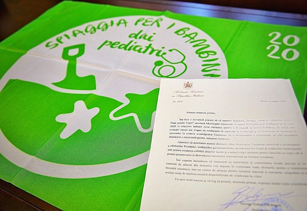 Steagul Verde - Plaje pentru Copii a ajuns la Constanța!