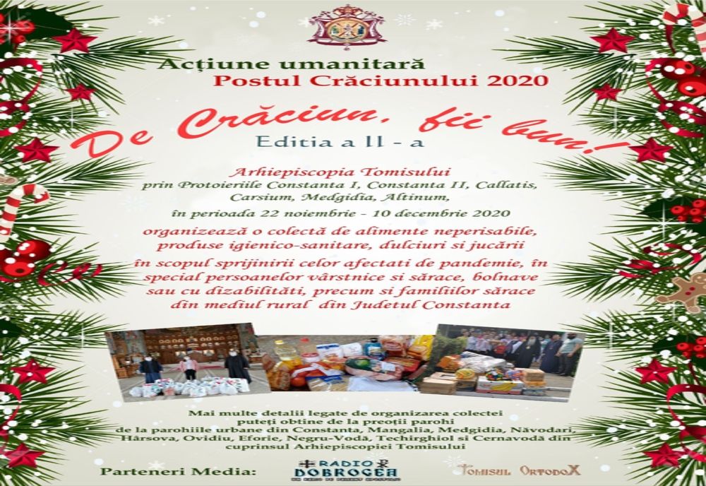 Campania umanitară „De Crăciun, fii bun!”