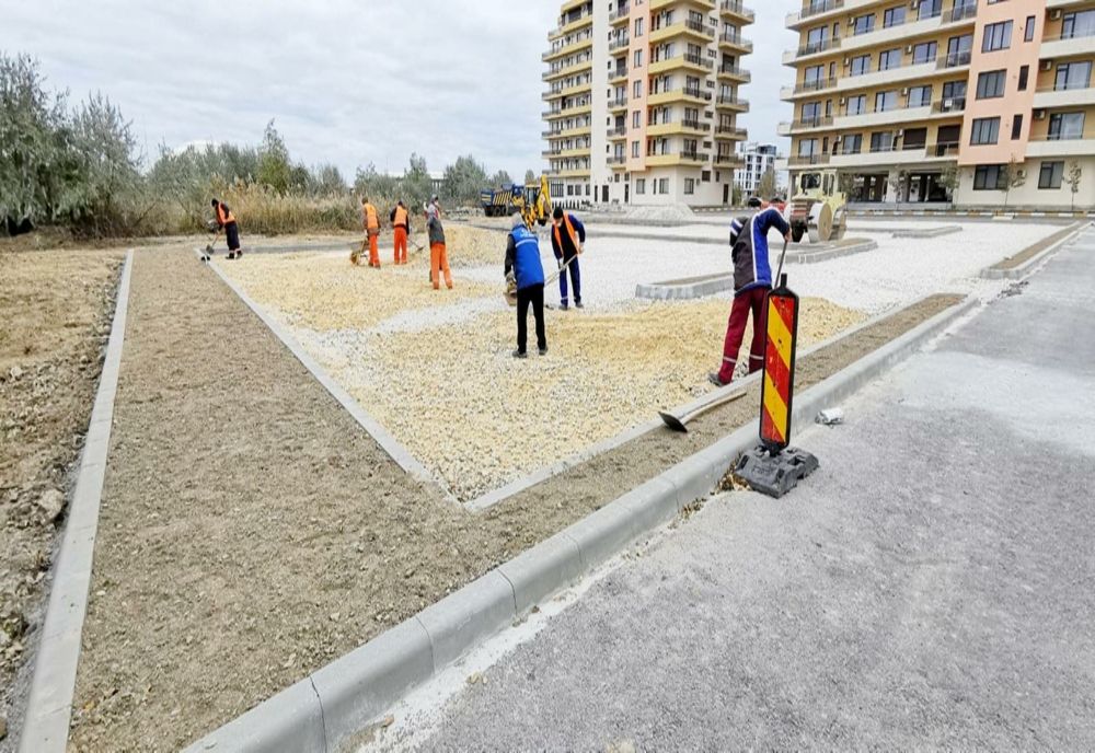 Infrastructură pietonală și rutieră în curs de reabilitare în mai multe zone din Constanța