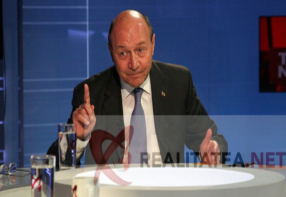 Băsescu la Realitatea Plus: Demisiile legate de pensiile speciale sunt culmea lichelismului politic, USR face ca maimuța după PSD