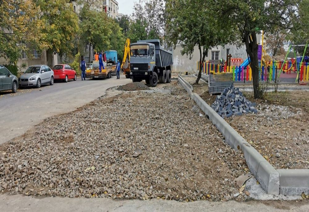 Lucrări de reconfigurare a spațiului urban în mai multe zone din Constanța