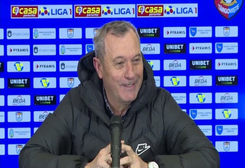 VIDEO| Declarații Mircea Rednic la finalul partidei cu Chindia Târgoviște 