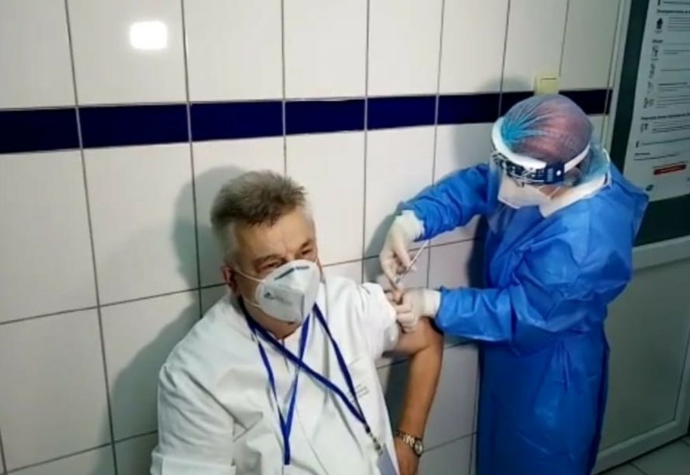 VIDEO Medicul Sorin Rugină, primul constănțean vaccinat împotriva COVID-19