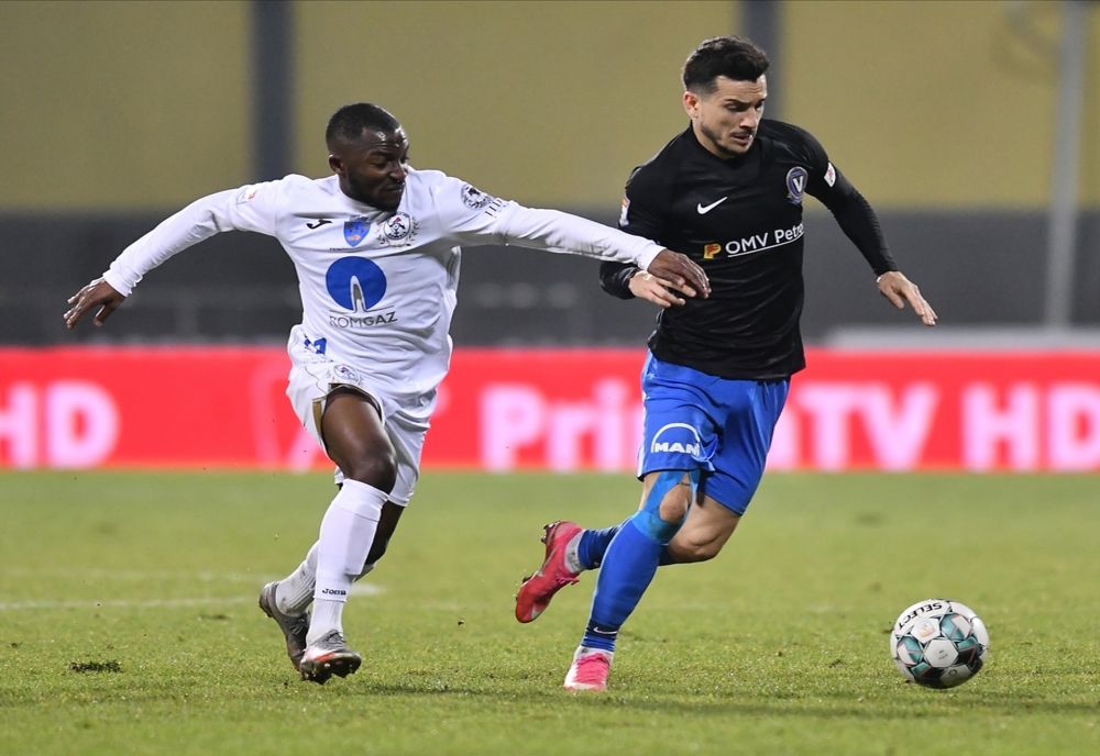 Viitorul Constanța, înfrângere la limită cu Gaz Metan Mediaș