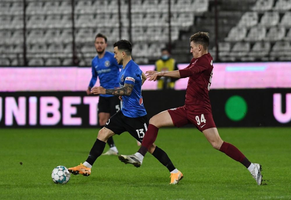 Viitorul, înfrângere în prelungiri la Cluj
