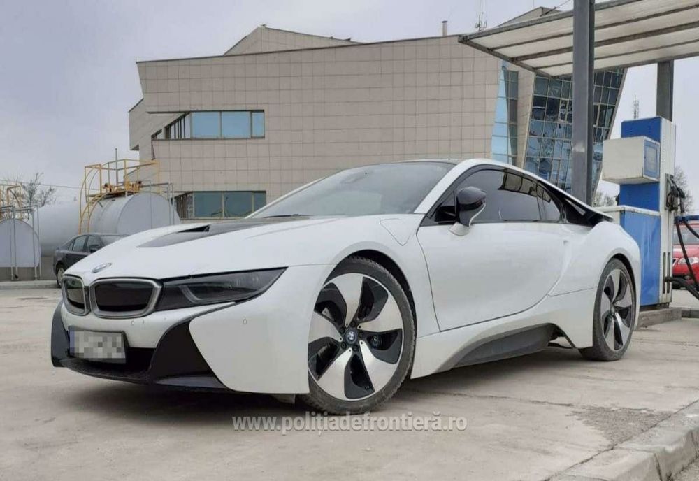 BMW I8 căutat în Norvegia, descoperit într-o comună din Constanța!