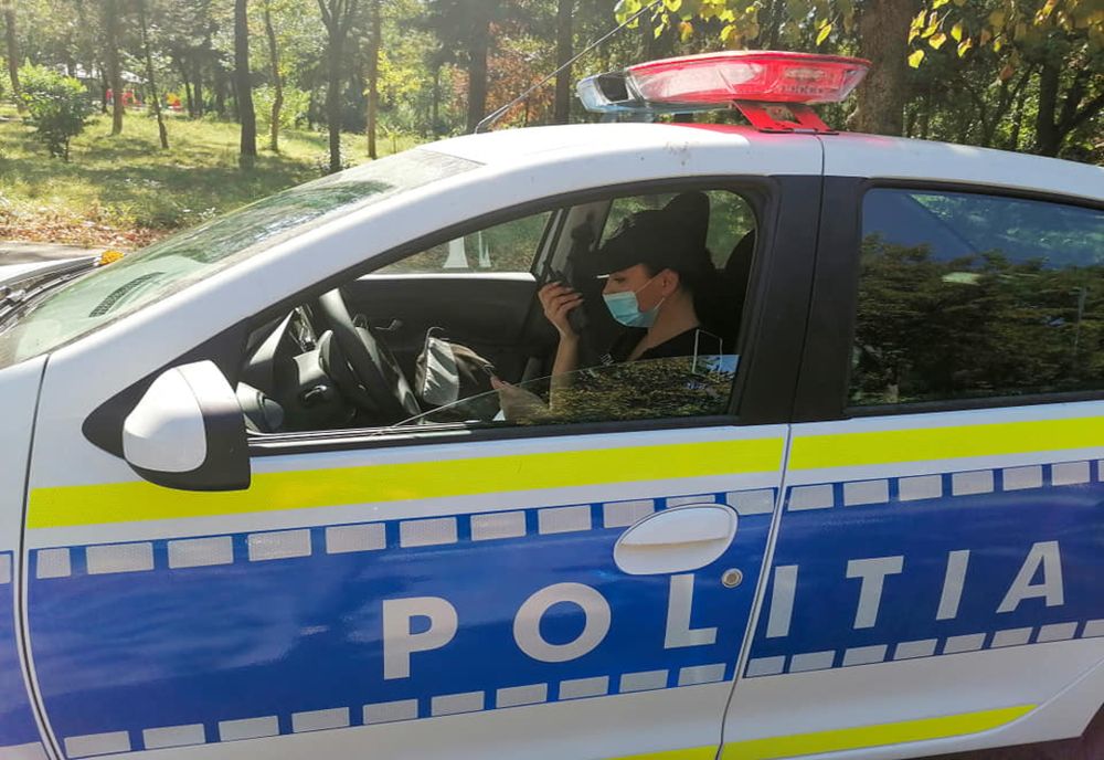 Accident produs de un șofer băut,fără permis și cu numere false