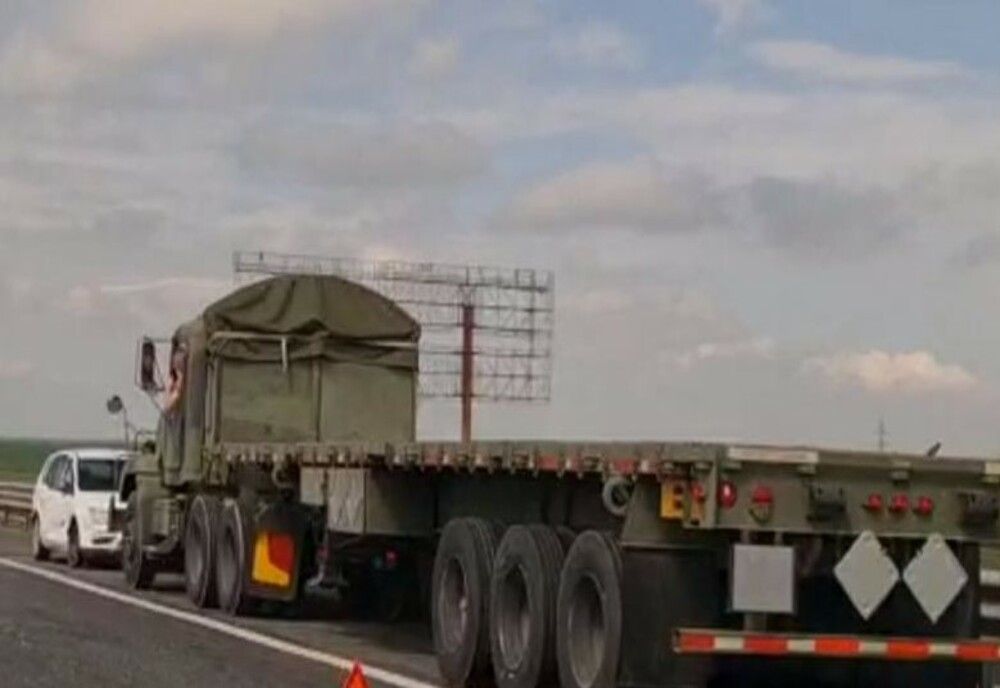 Convoi militar american, implicat într-un accident pe Autostrada București- Constanța