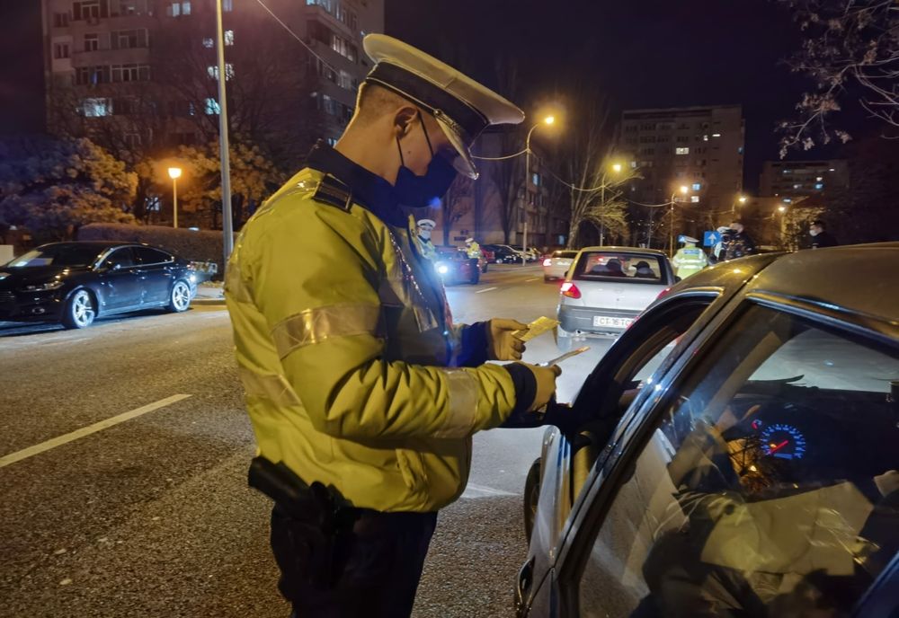 25 de șoferi lăsați pietoni în weekend