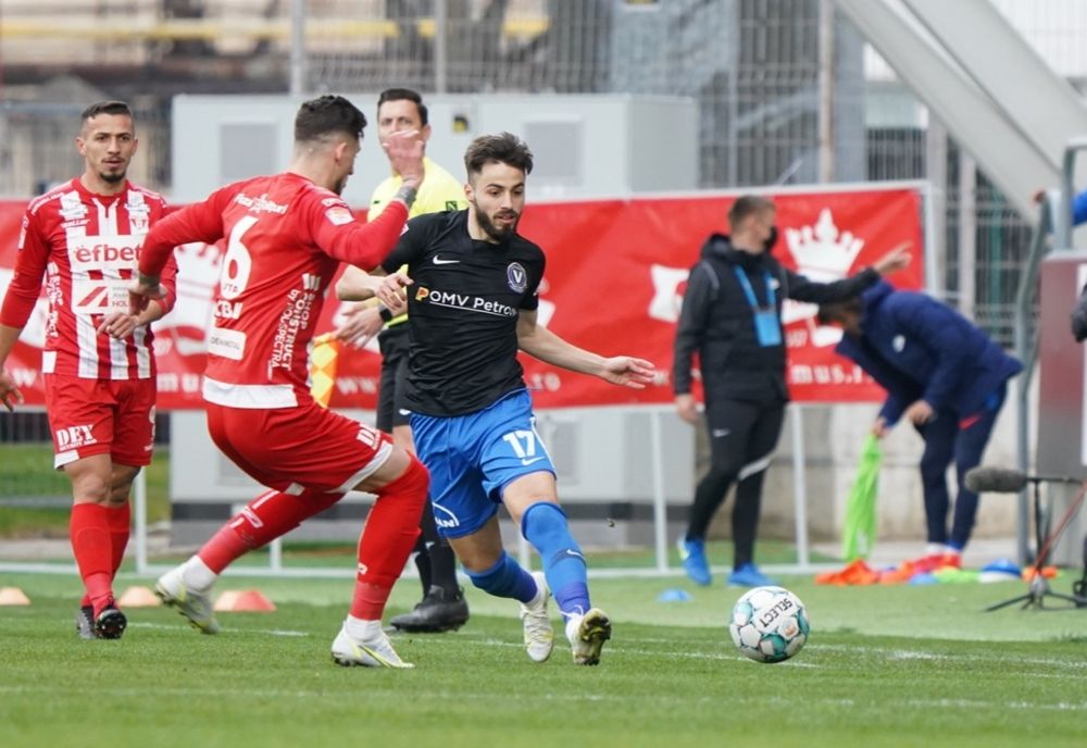 Viitorul pierde primul meci din play-out