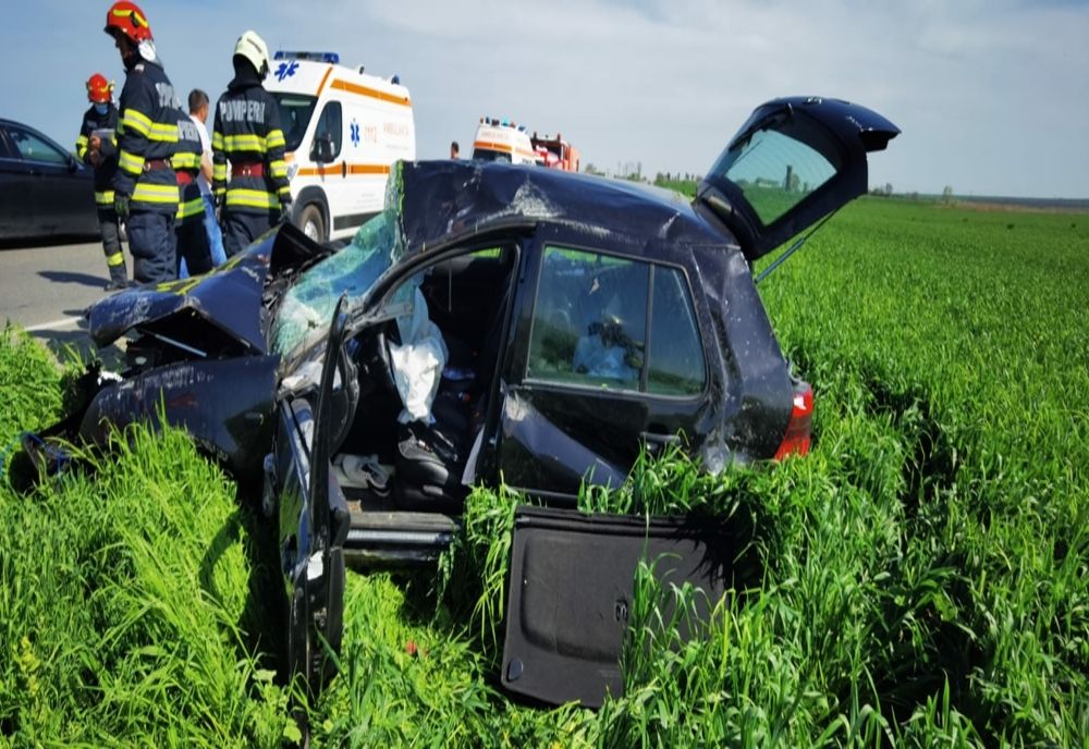 FOTO+video: La un pas de tragedie Și-a băgat familia în spital din cauza vitezei