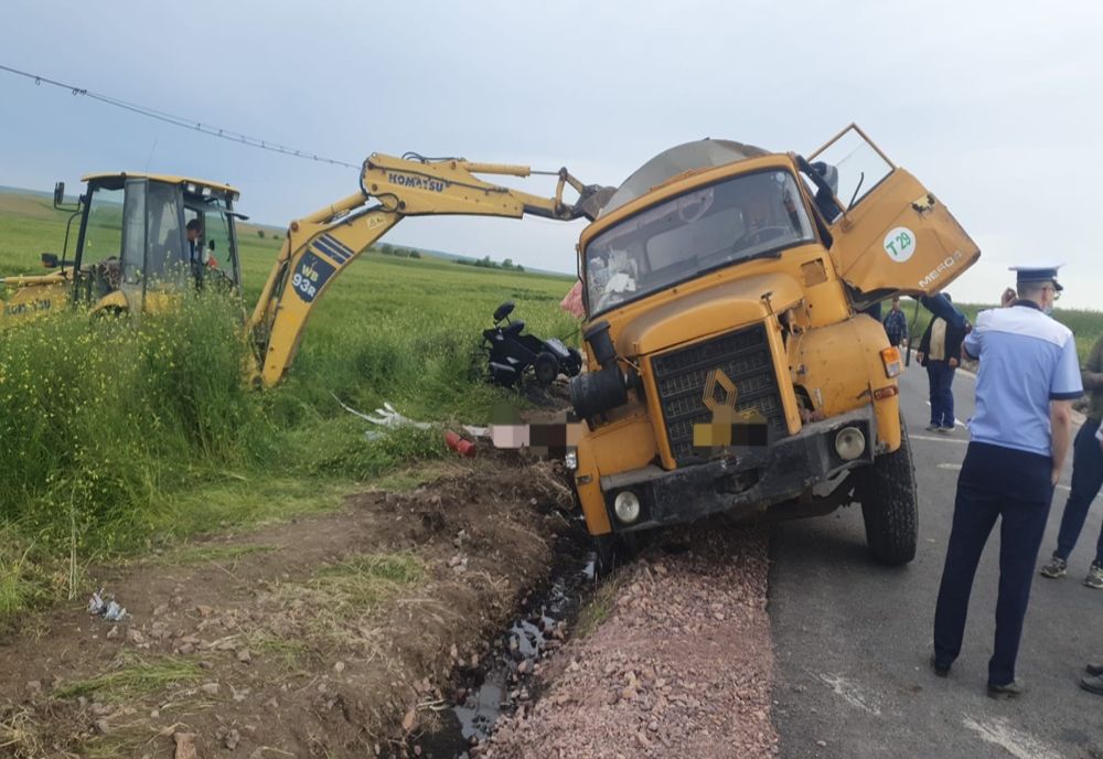 Șocant! A murit STRIVIT de o cisternă condusă de un șofer băut