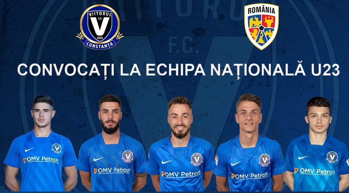 Patru jucători de la Viitorul convocați pentru cantonamentul preolimpic din Spania