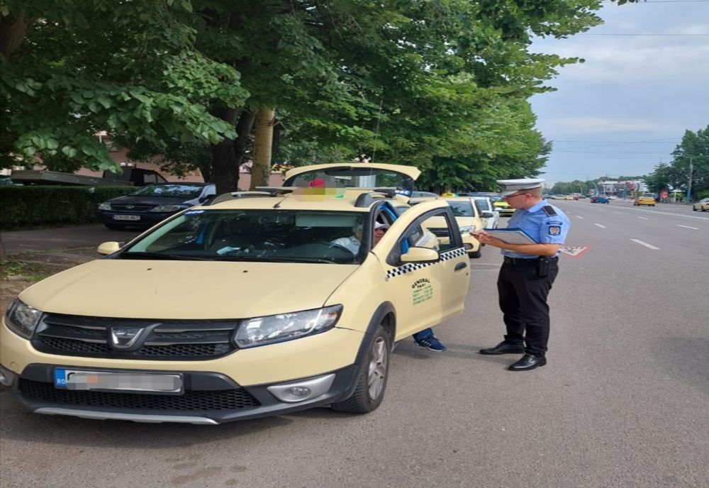 Taximetriștii constănțeni, la control