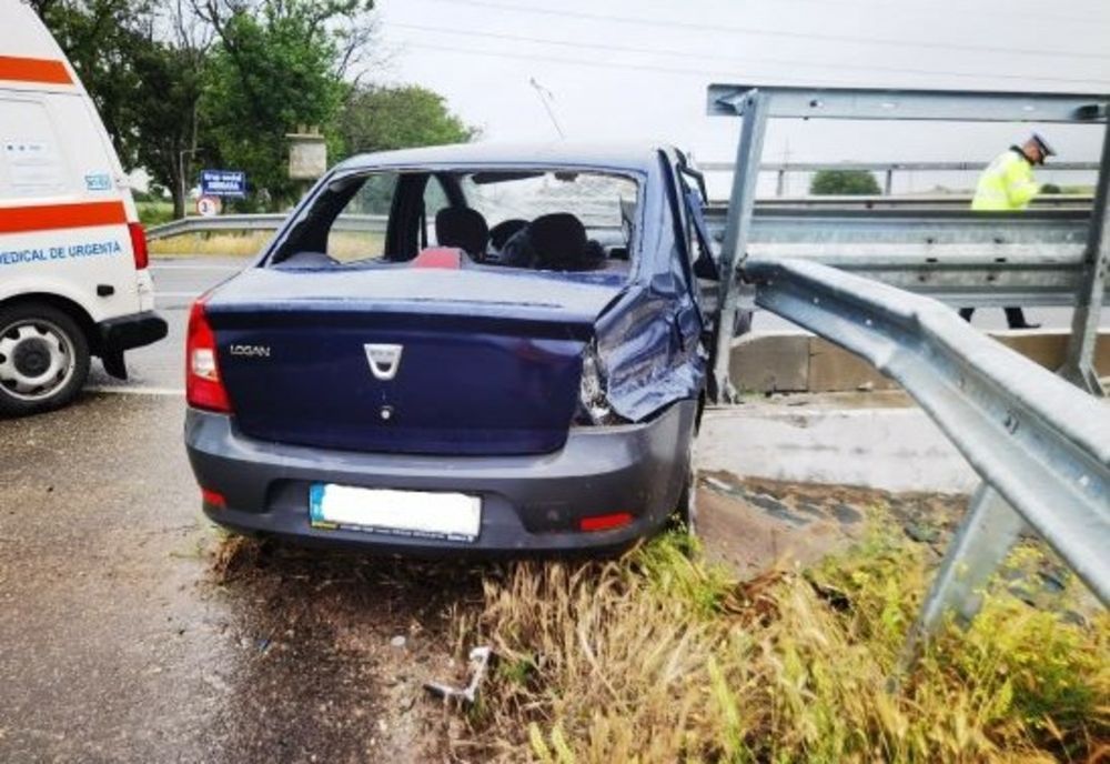 Accident la Sibioara, o persoană rănită
