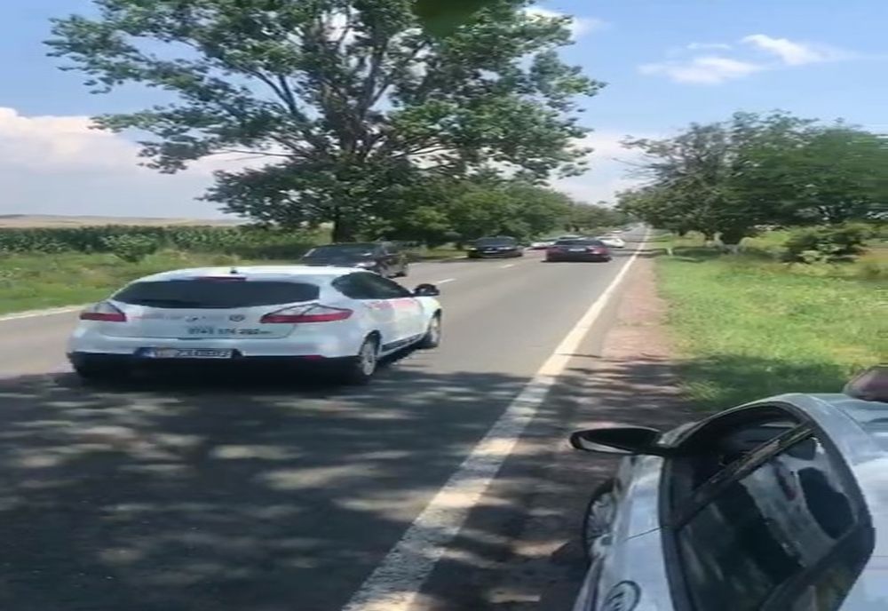 Aglomerație pe șoselele din Tulcea