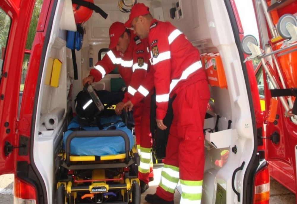 Un bărbat rănit în accident la Lumina