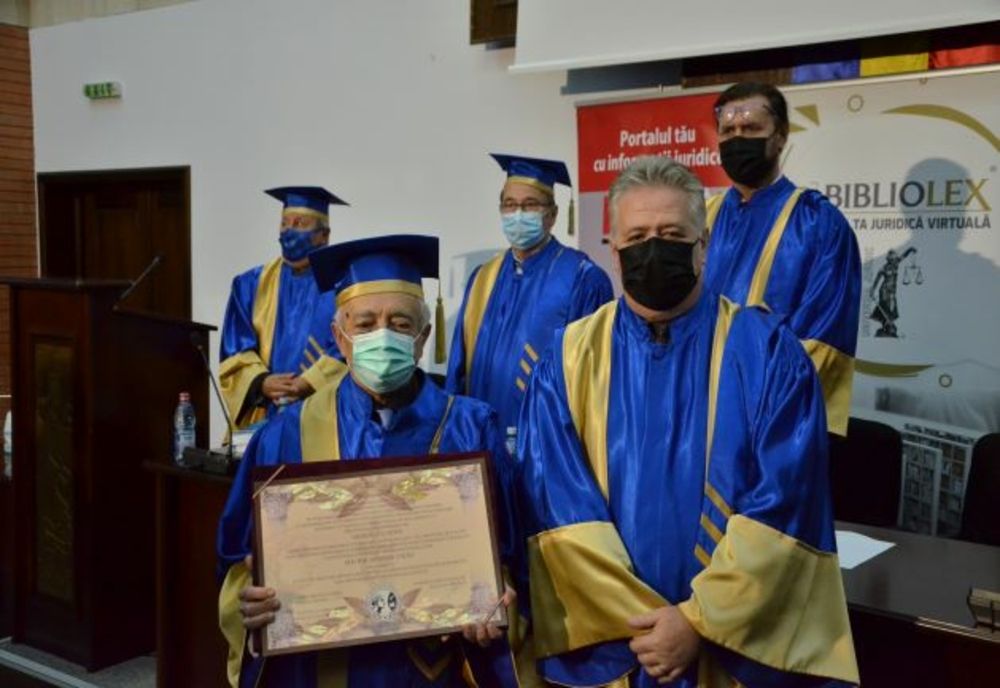 Prof. univ. dr. Nicolae Popa, Doctor Honoris Causa al Universității Ovidius 