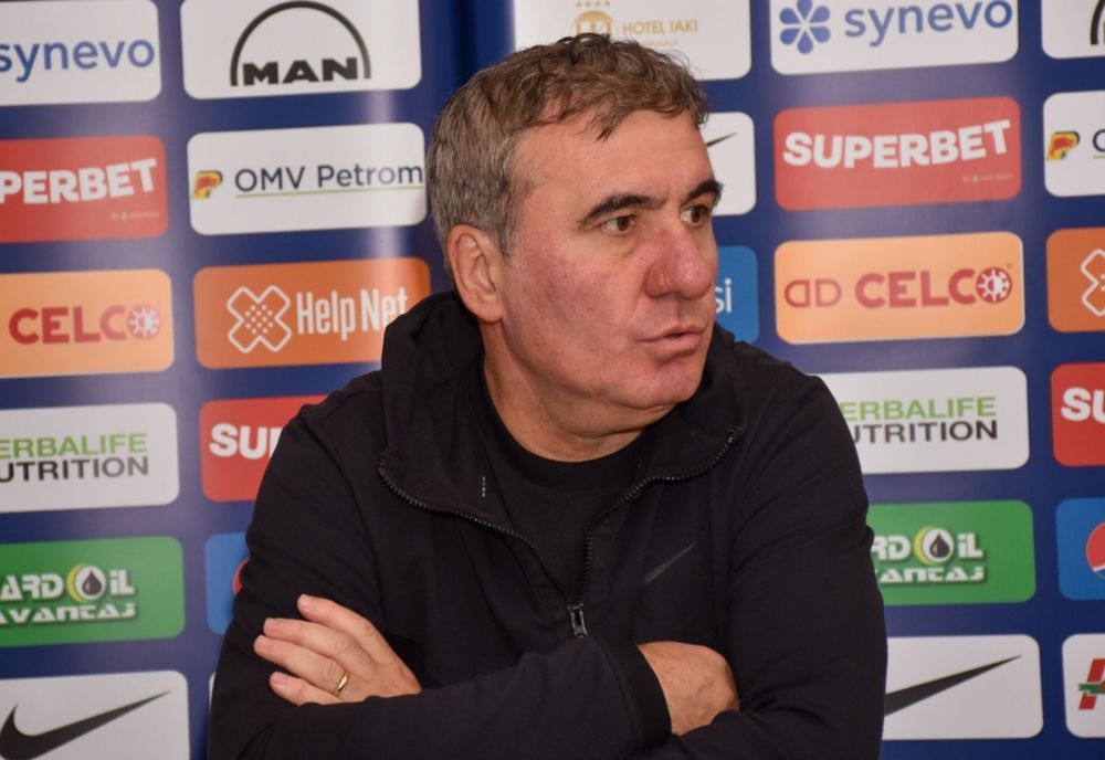 VIDEO Hagi înaintea meciului cu Universitatea Craiova: Sperăm să fim productivi şi în atac