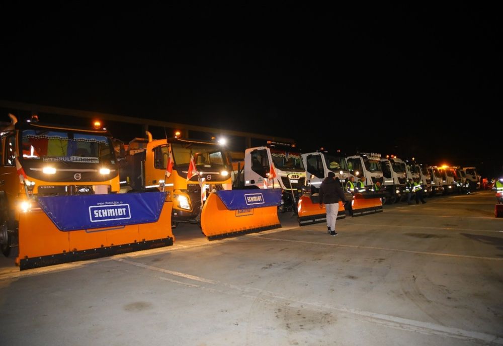 FOTO Utilajele pentru deszăpezire sunt pregătite în Constanța