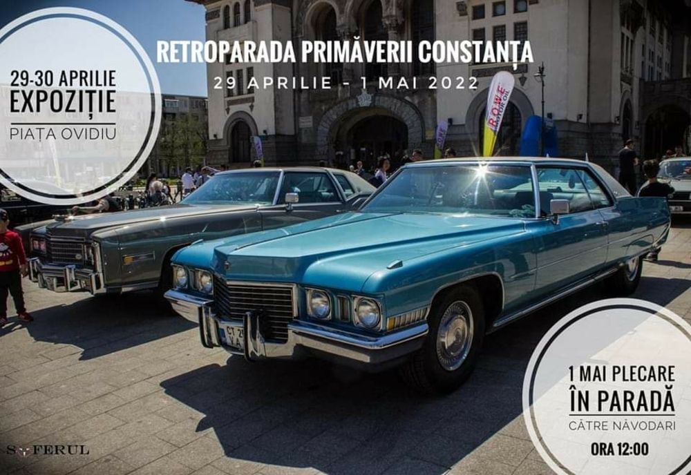 „Retroparada Primăverii” revine la Constanța